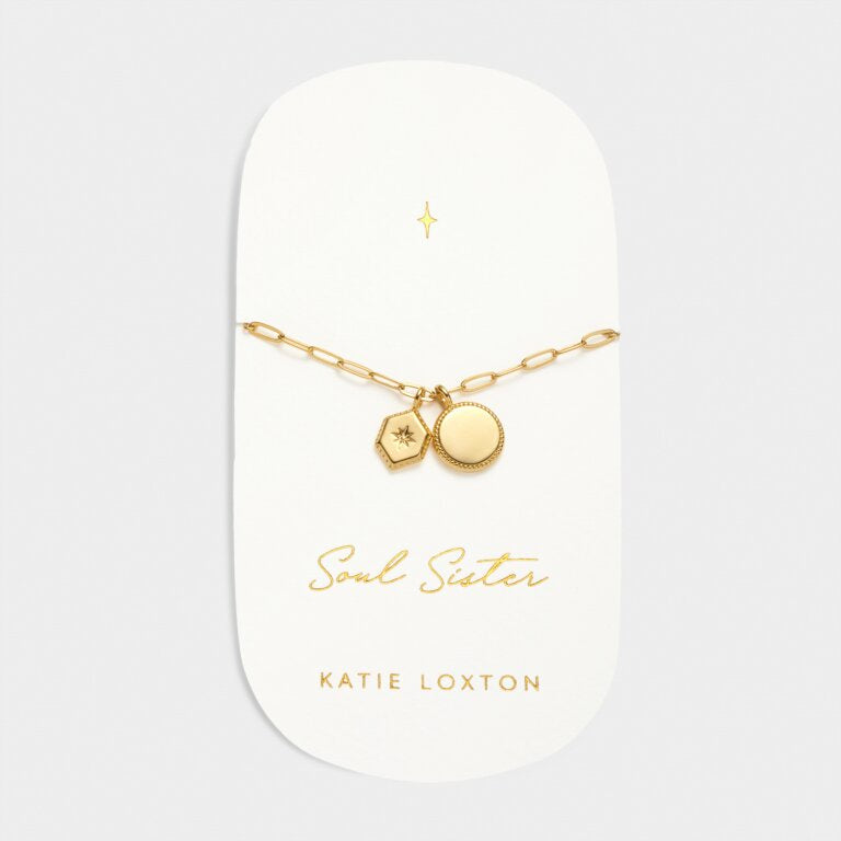 Katie Loxton Waterproof Soul Sister Charm Bracelet