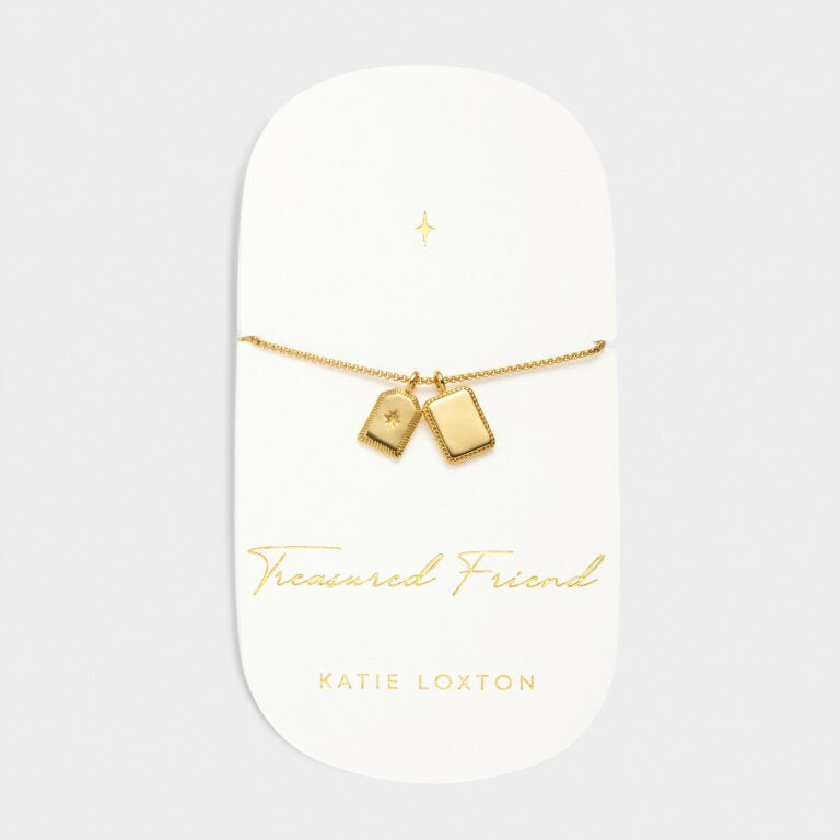 Katie Loxton Waterproof Treasured Friend Charm Bracelet