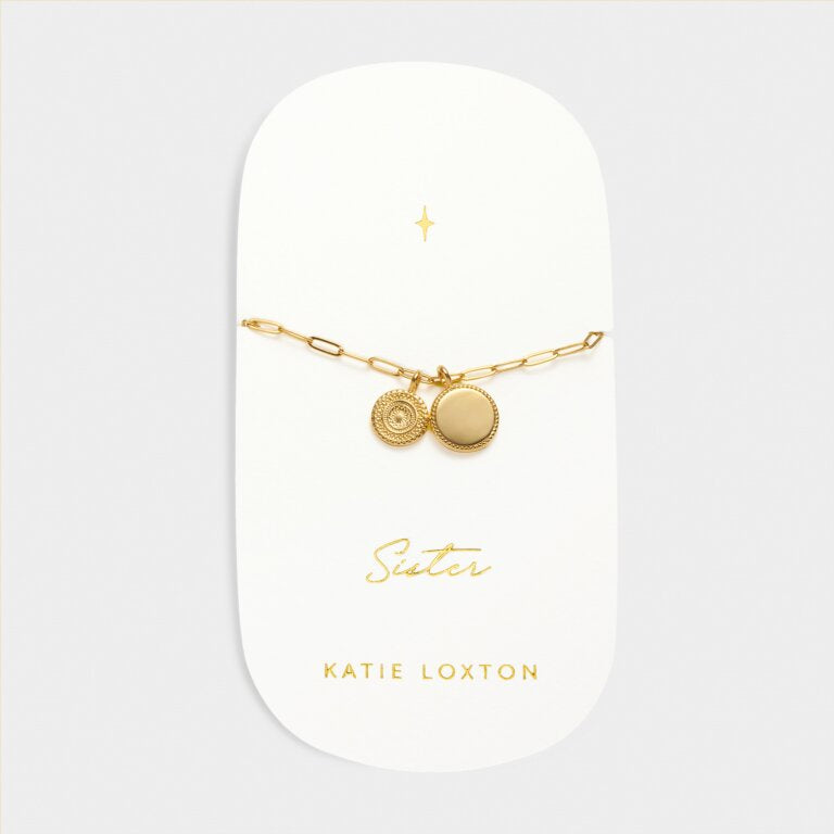 Katie Loxton Waterproof Sister Charm Bracelet