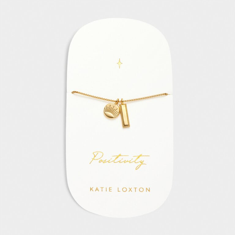 Katie Loxton Waterproof Positivity Charm Bracelet