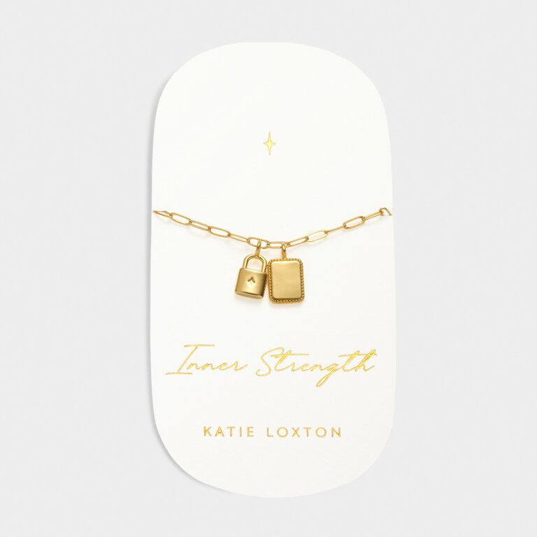 Katie Loxton Waterproof Inner Strength Charm Bracelet