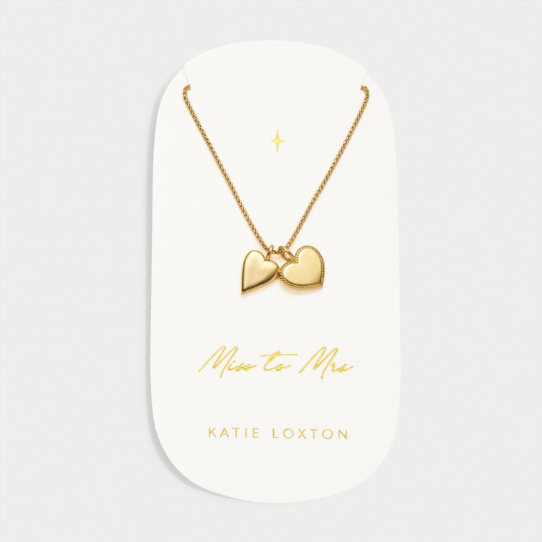 Katie Loxton Waterproof Miss To Mrs Bridal Charm Necklace