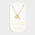 Katie Loxton Waterproof To The Moon & Back Charm Necklace