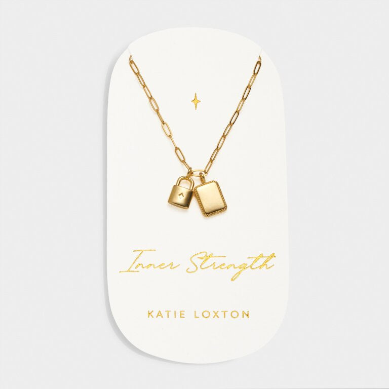 Katie Loxton Waterproof Inner Strength Charm Necklace