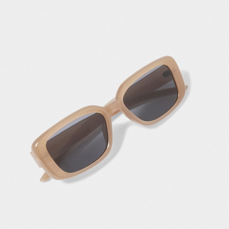 Katie Loxton Taupe Transparent Bondi Sunglasses