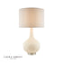 Laura Ashley Grace Painted Patterned Glass LA3742272-Q   1 Light Table Lamp with Shade