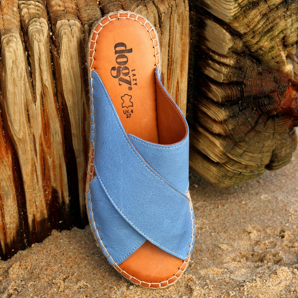 Lazy Dogz Santorini Blue Mule
