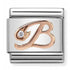 Nomination Rose Gold Initial B Charm