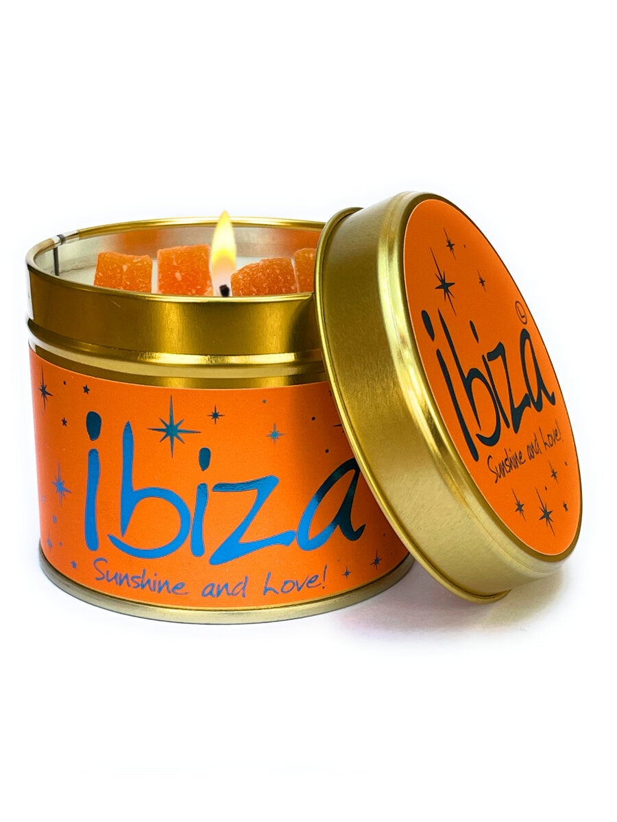 Ibiza Candle Tin By Lilyflame