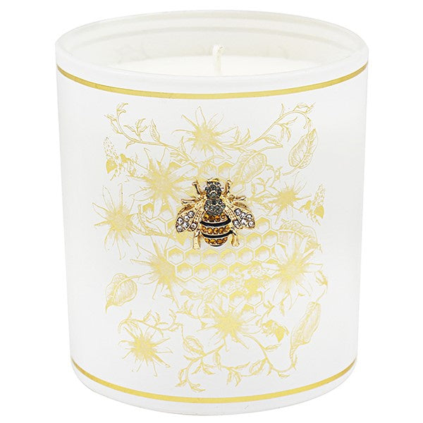 Honeycomb Bees Candle Jar