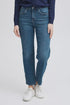 Fransa Over Hanna Jeans Mid Blue Denim