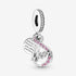 Pandora Mum Infinity Pavé Double Dangle Charm 791468C01