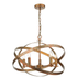 Dar Nitya 5 Light Pendant NIT0564 Motted Copper