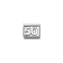 Nomination Silver Age 50 Charm