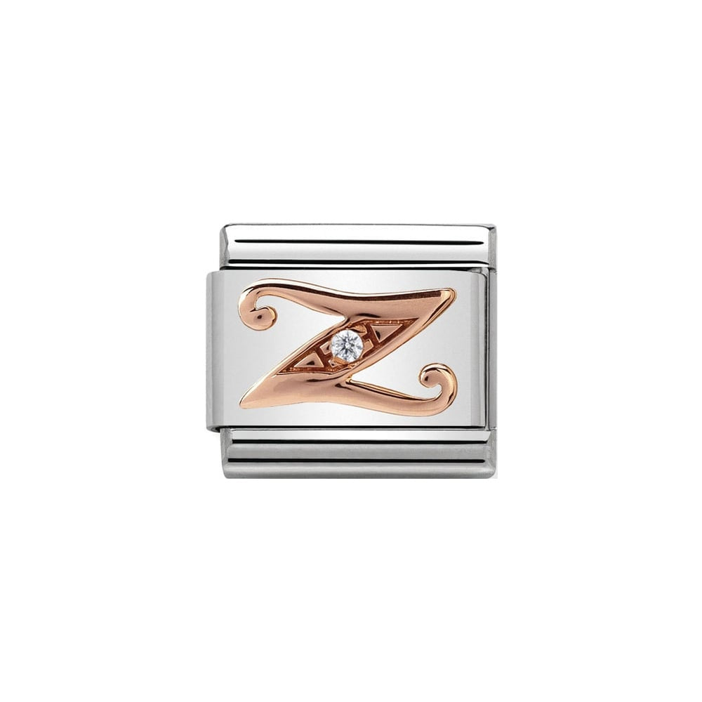 Nomination Rose Gold Initial Z Charm