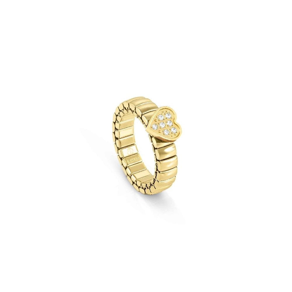 Nomination Yellow Gold Extension Heart Ring