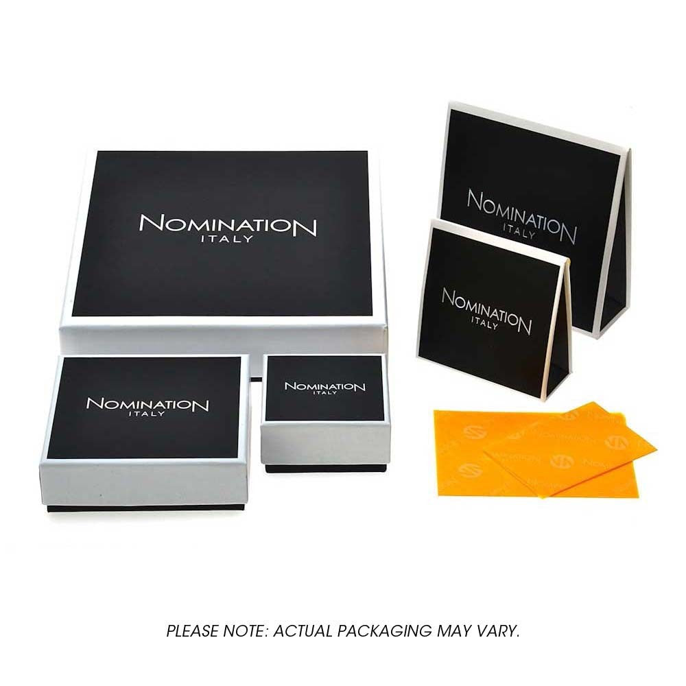 Nomination Yellow Gold Pink Cancer Ribbon Charm 030208/29