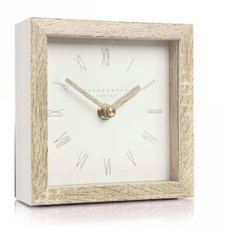 Thomas Kent 5'' Nordic Mantel Clock Tofu