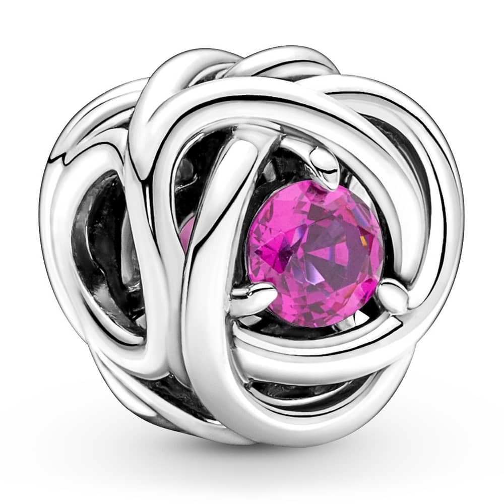 Pandora October Birthstone Eternity Circle Charm 790065C05