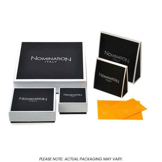 Nomination Watches- Stainless Steel Paris Rectangular Watch With Silver Face