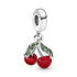 Pandora Asymmetrical Cherry Fruit Dangle Charm 791583C01