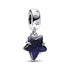 Pandora Celestial Galaxy Star Murano Dangle Charm 792368C01