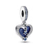 Pandora Celestial Shooting Star Heart Double Dangle Charm 792356C01