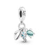 Pandora Fish, Sea Turtle & Conch Triple Dangle Charm 791697C01