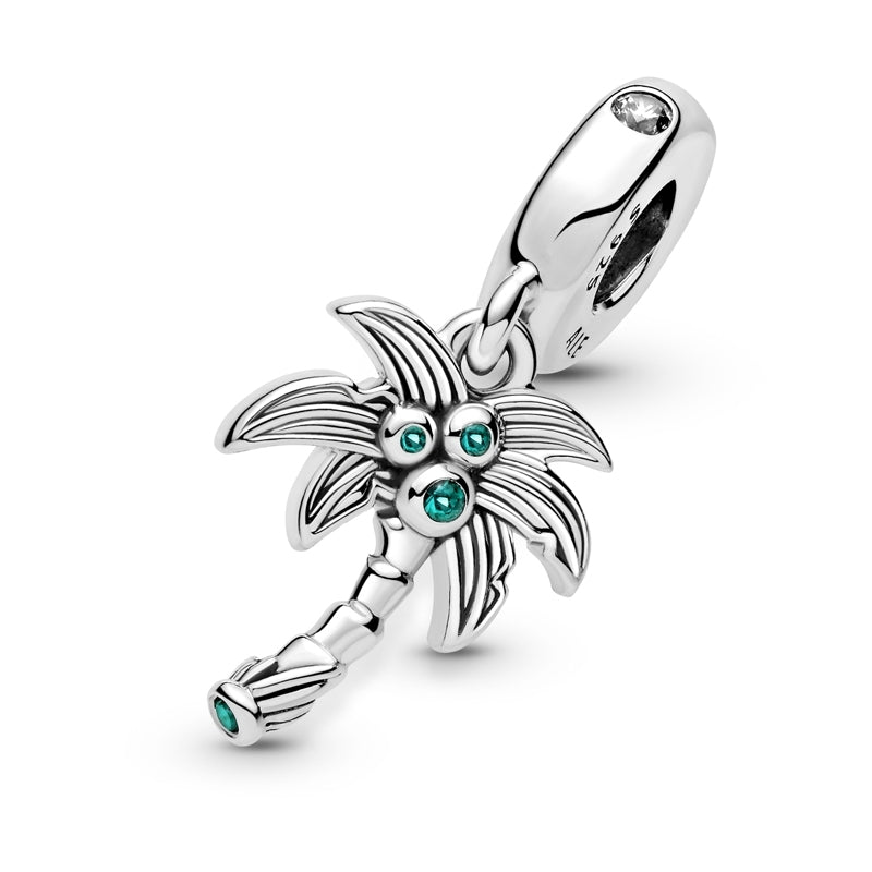 Pandora Summer Palm Tree Dangling Charm