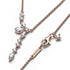 Pandora Rose Sparkling Herbarium Cluster Drop Collier Necklace