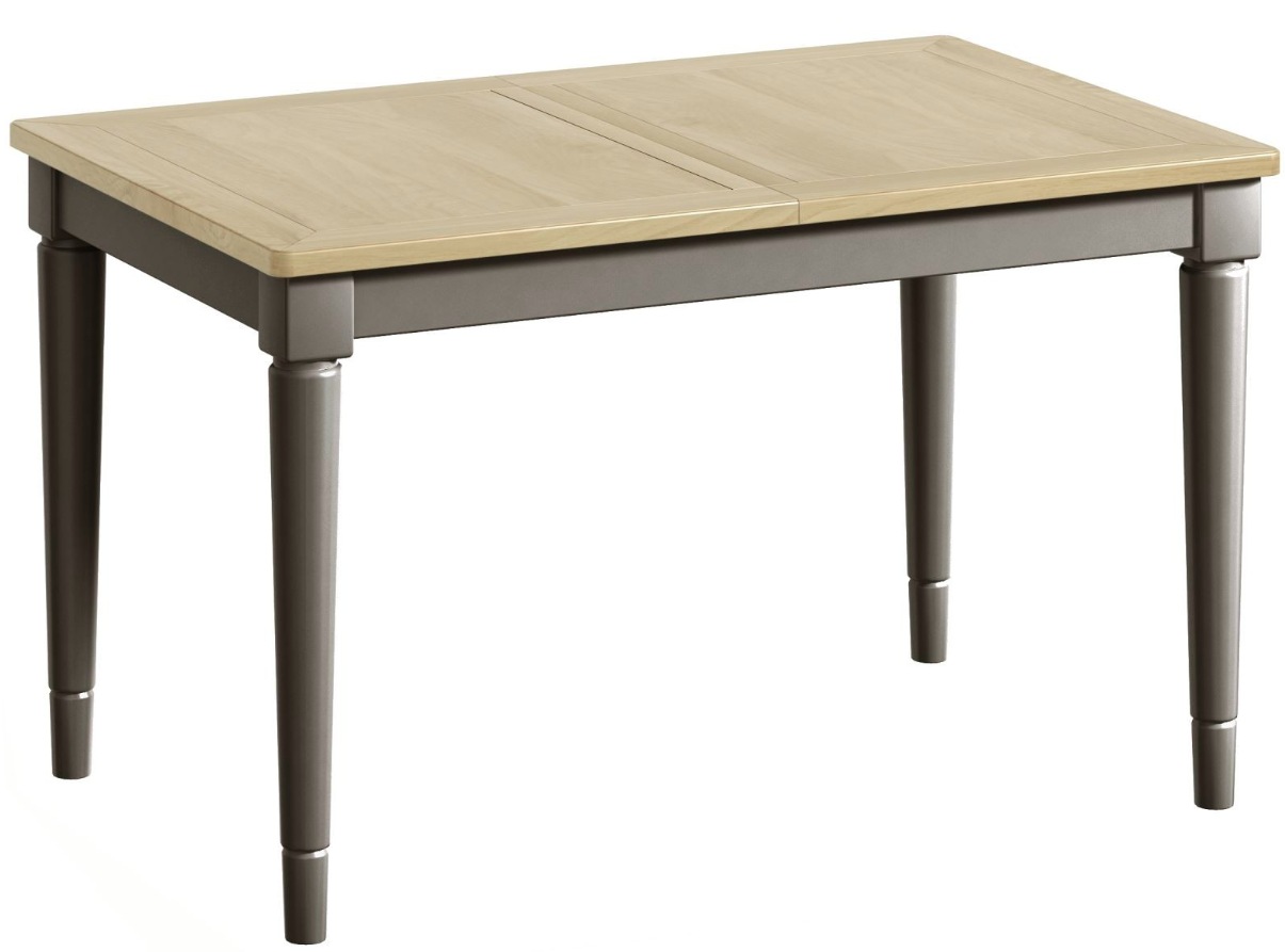 Pewter Oak Small Extending Table