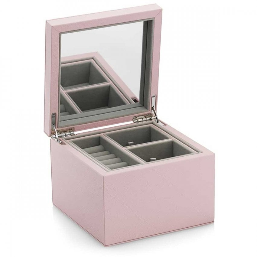 Pandora Pink Square Jewellery Box