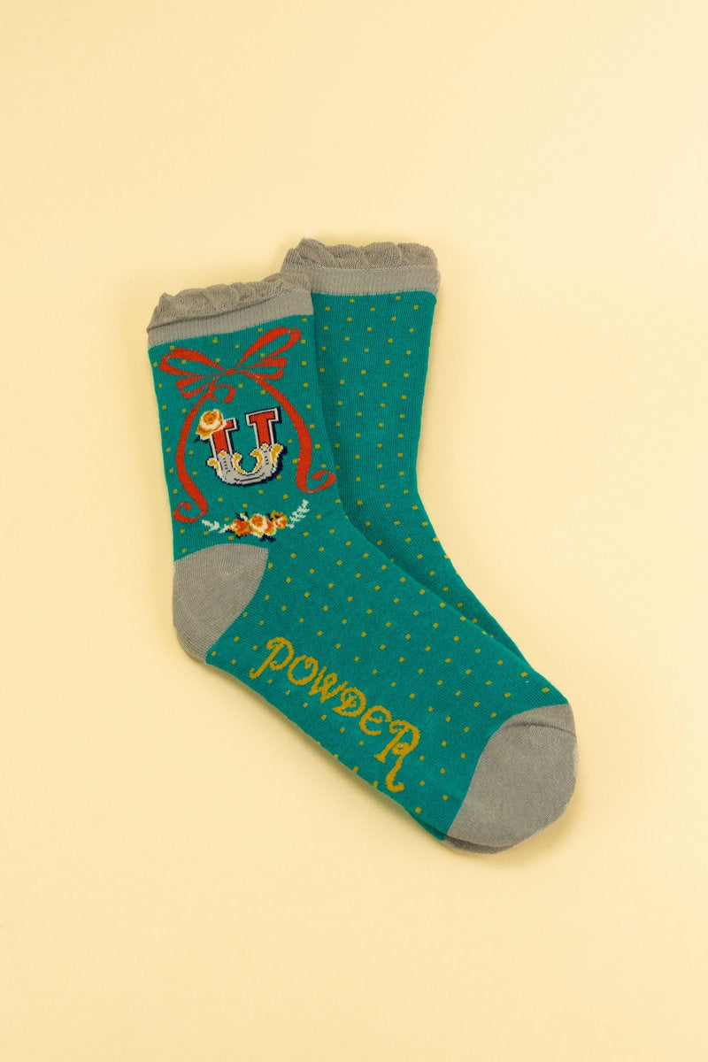 Powder A-Z Ankle Socks U