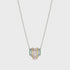 Nomination Lovelight Silver Rainbow CZ Heart Necklace