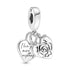 Pandora Rose Heart Padlock  Dangle Charm 790086C00