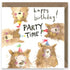 Happy Birthday Party Time Card by Sooshichacha