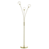 3 Light Floor Lamp - Brass