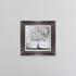Money Tree Small Picture In a silver Metallic Frame
