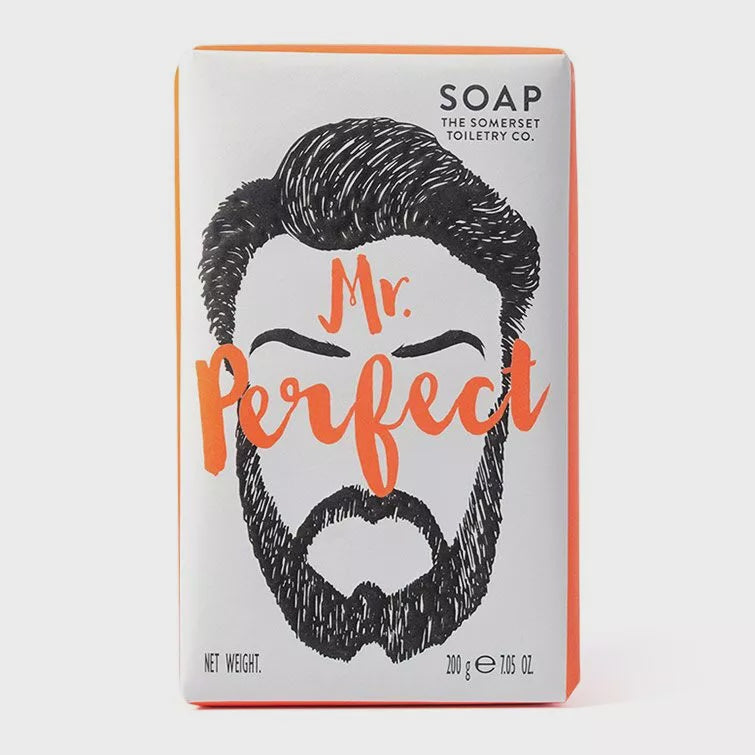 Mr Perfect Soap- Spearmint & Patchouli 200g