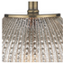 Dual Light Table Lamp With Shade -Champagne