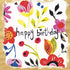 Happy Birthday Flowers Card By Sooshichacha