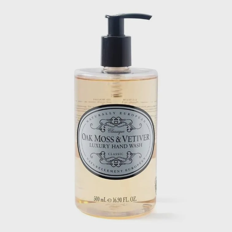 Naturally European  Oak Moss & Vetiver Hand Wash