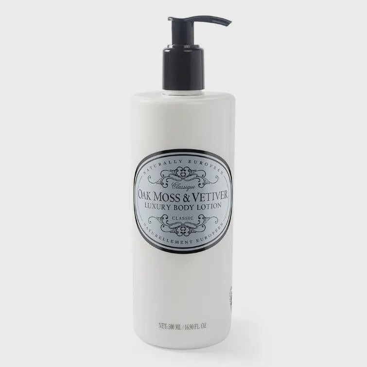 Naturally European Oak Moss and Vetiver  Body Lotion