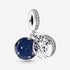 Pandora Double Dangle Tree and Galaxy Moon Charm 799645C01