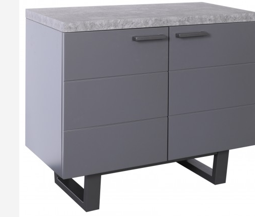 Classic Fusion Stone Small Sideboard With Handles