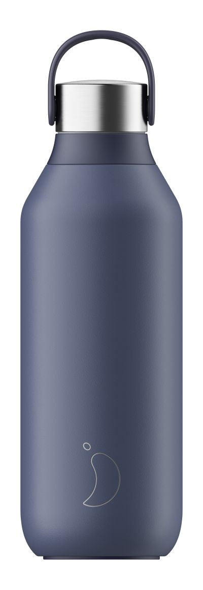 Chillys Whale Blue Series 2 500ml Bottle B2B_B500S2WBLU